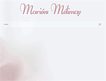 Tablet Screenshot of maries-melimay.com